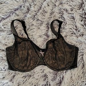 Cacique Unlined Full Coverage Modern Lace Bra